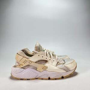 Nike Air Huarache Light Bone Lace Up Running Shoes 634835-108 Women's Size 8